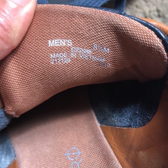 Cole Haan Grandpro Tennis Shoes Navy Blazer Blue Handstain Sneakers  Men's 8.5 - Picture 9 of 11